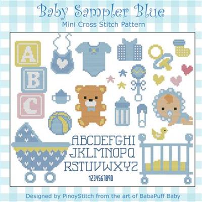 (image for) Baby Sampler Blue